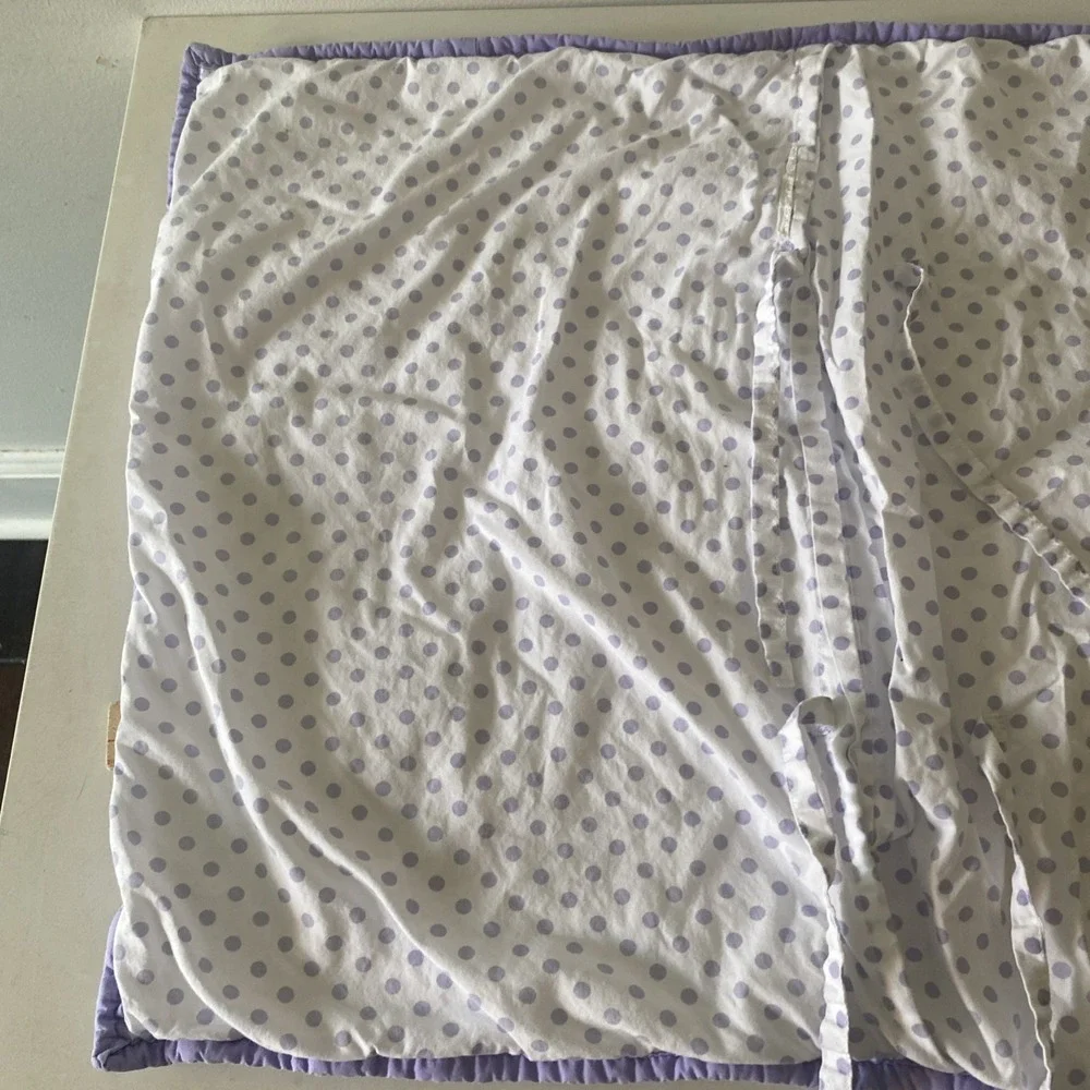 1 Patchwork Quilt Pottery Barn Kids Pillow Cases Lavender / Purple